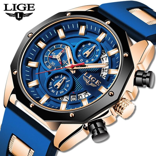 LIGE Business Wristwatch